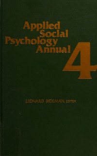 Applied social psychology annual 4