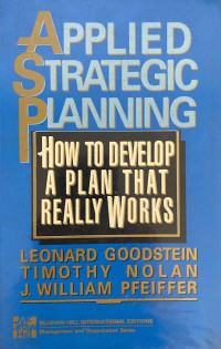 Applied strategic planning: a comprehensive guide