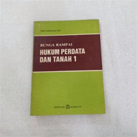 Bunga rampai hukum perdata tanah I