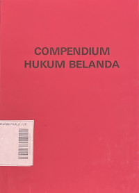 Compendium Hukum Belanda