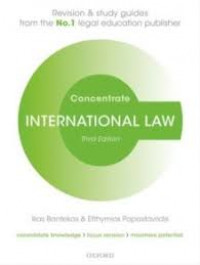 Concentrate International Law Third Edition