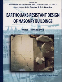 EARTHQUAKE-RESISTANT DESIGN OF MASONRY BUILDINGS