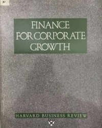 Finance for Corporate Growth