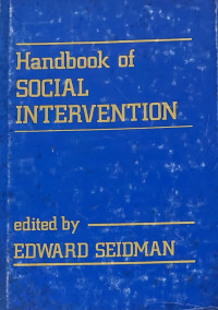 Handbook of Social Intervention