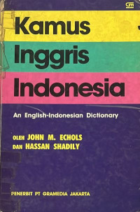 Kamus Inggris - Indonesia