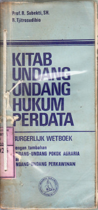 Kitab Undang Undang Hukum Perdata