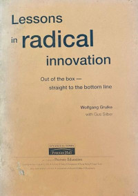 Lessons in Radical Innovation