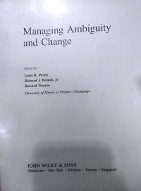 Managing Ambiguity and Change