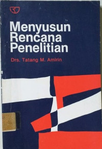 Menyusun Rencana Penelitian