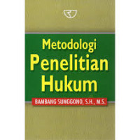 Metodologi Penelitian Hukum