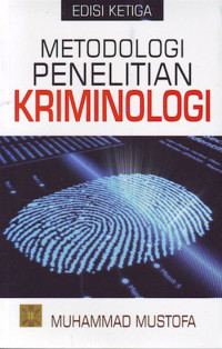 Metodologi Penelitian Kriminologi