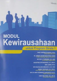 Modul Kewirausahaan untuk Program Strata 1