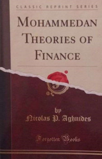 Mohammedan Theories of Finance