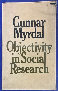 Objectivity in Social Research