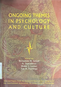 Ongoing Themes In Psychology and Culture