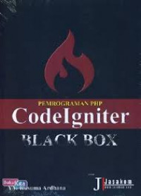 Pemrograman PHP CodeIgniter Black  Box