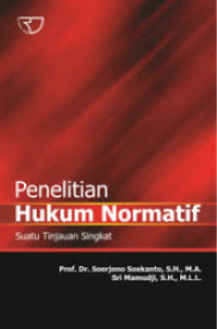 Penelitian Hukum Normatif