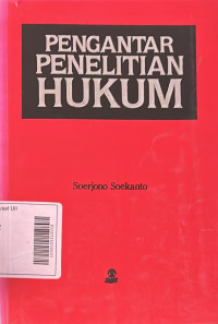 Pengantar Penelitian Hukum