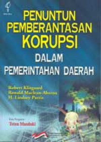 Penuntun Pemberantasan Korupsi dalam Pemerintahan Daerah