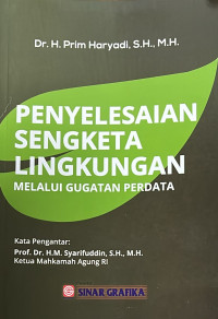 Penyelesaian Sengketa Lingkungan Melalui Gugatan Perdata