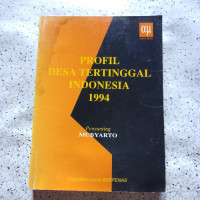 Profil Desa Tertinggal Indonesia 1994