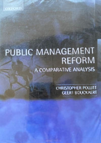 Public Management Reform A Comparative Analysis