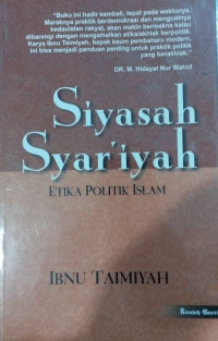 Siyasah Syar'iyah : Etika Politik Islam