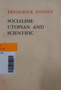 Socialism: Utopian And Scientific