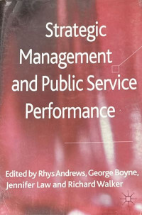 Strategic Management and Public Service Performance