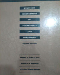 Strategic Management of Technology and Innovation