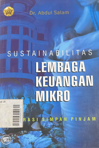 Sustainabilitas Lembaga Keuangan Mikro