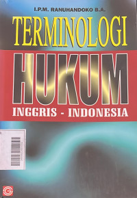 Terminologi Hukum, Inggris - Indonesia