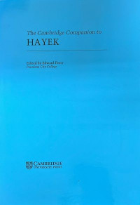 The Cambridge Companion to Hayek