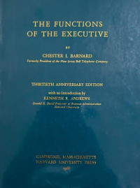 The Functions Of The Executive