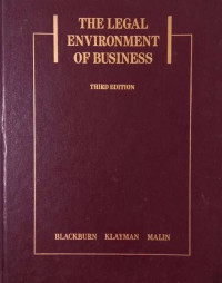 The Legal Environment of Business