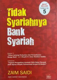 Tidak Syariahnya Bank Syariah