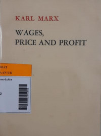 Wages, Price and Profit